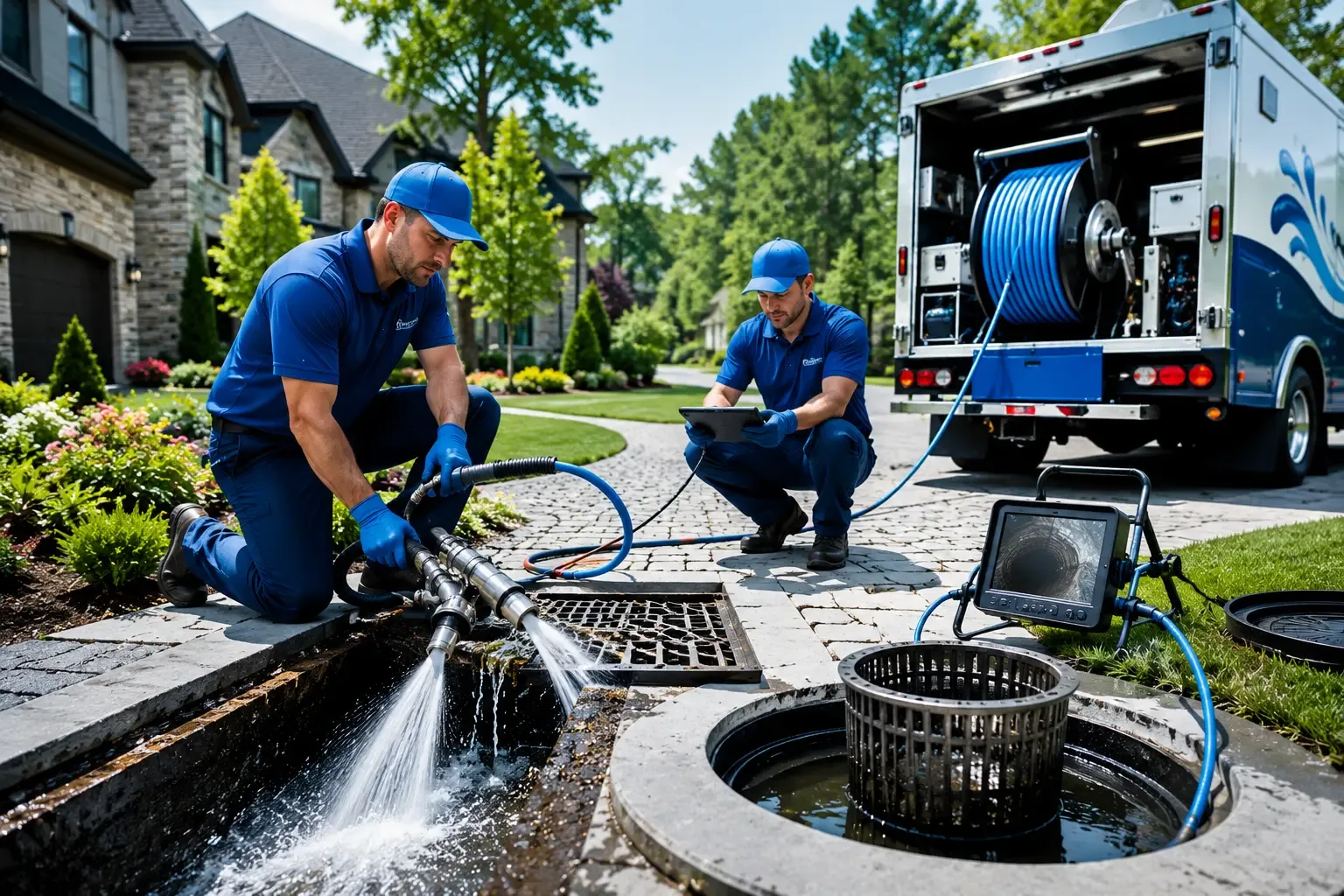 Local outdoor drain cleaning professionals in French Creek, WV
